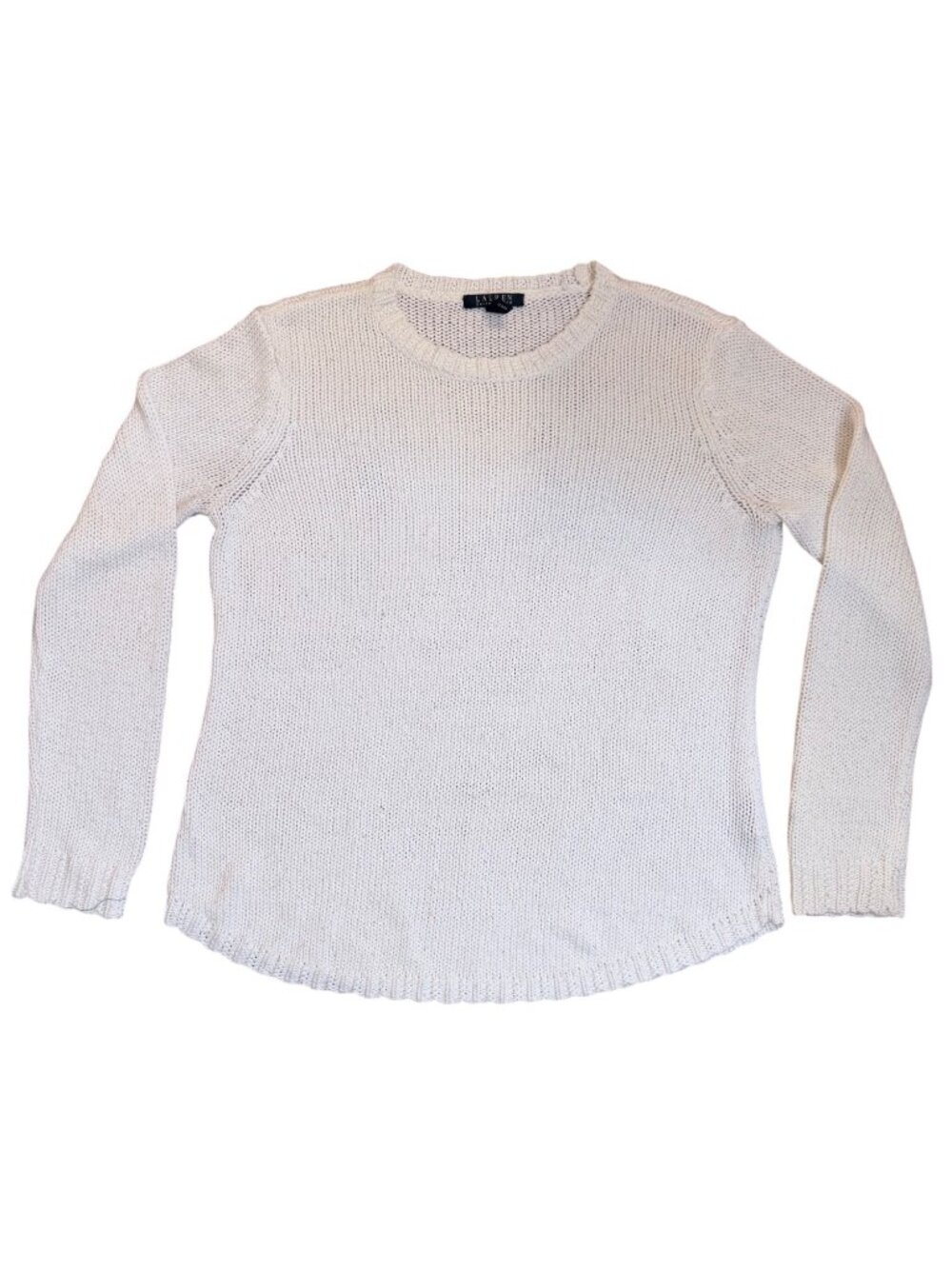 Lauren Ralph Lauren Green Label Vintage Y2K Slouchy Chunky Knit Sweater XL